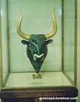 bull's head from Herakleion Museum
